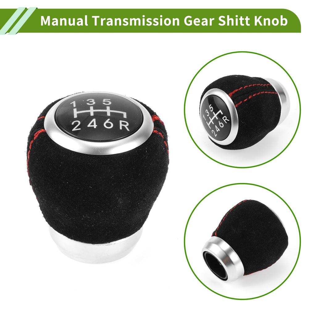 HOPESPANNER Manual Gear Shift Knob for Subaru Impreza WRX STI 6-Speed 2009-2018 (1pc)