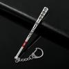 Trend TV Show Keychain Cosplay Baseball Bat Metal Pendant Keyring Car Backpack Key Holder Fashion Jewelry Accessories Gifts