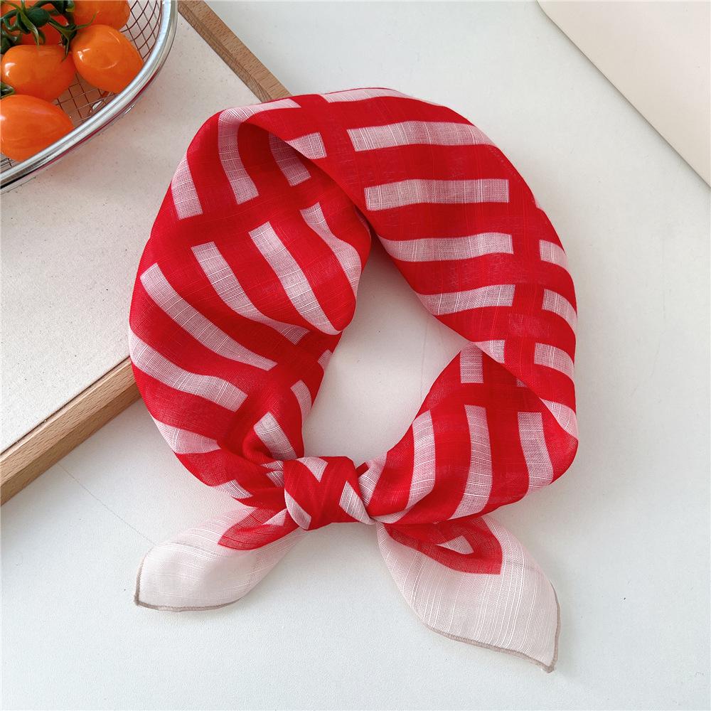 58*58cm Hair Scarf Square Scarf Hairscarf Headscarf Handkerchief Bandanas Turban Shawl Wrap Headband Hairband