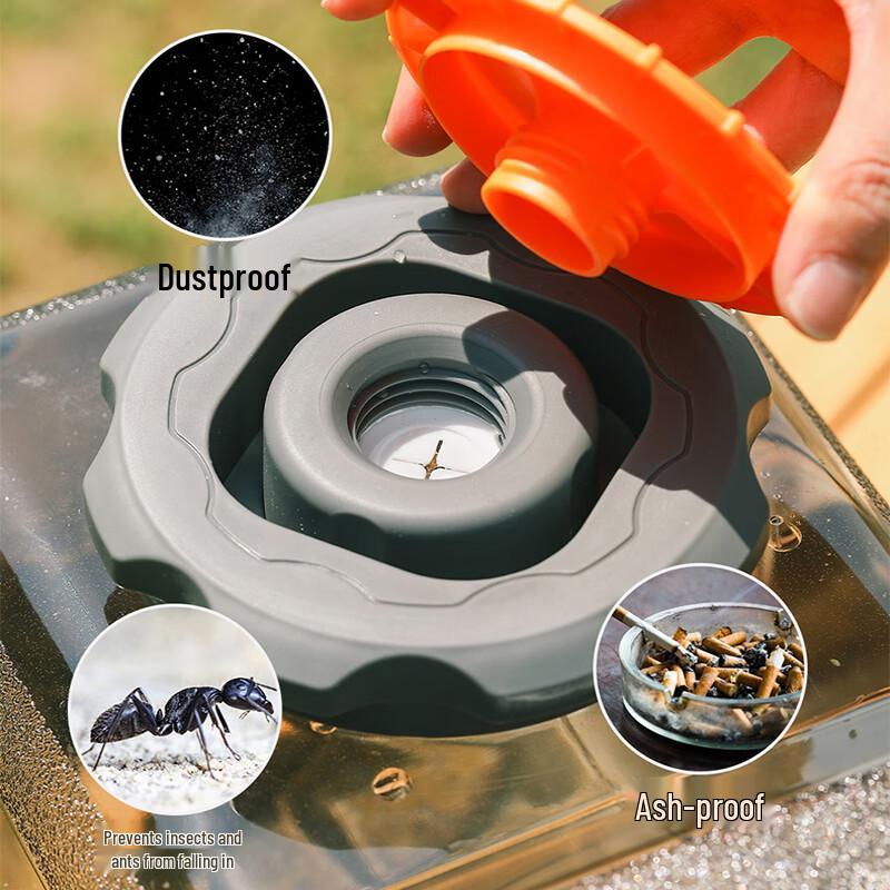 Portable Outdoor Food-Grade PC Water Storage Barrel