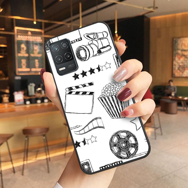 Movie Clapperboard Phone Case for OPPO Realme 8 7 6 6i C3 C21 C21Y C11 X3 SuperZoom A94 A74 A91 A53S A54