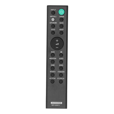RMTAH501U Dálkové ovládání soundbaru Náhrada pro reproduktor Sony HTX8500 Ovladač