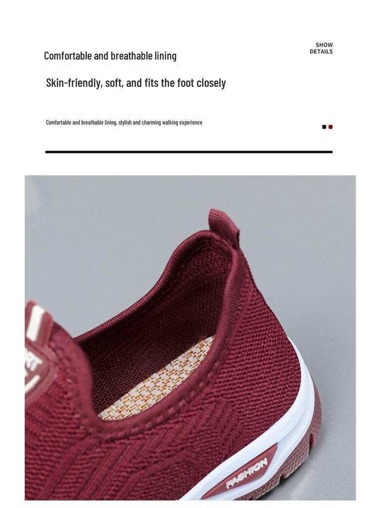Men's Breathable Slip-on Casual Sports Shoes