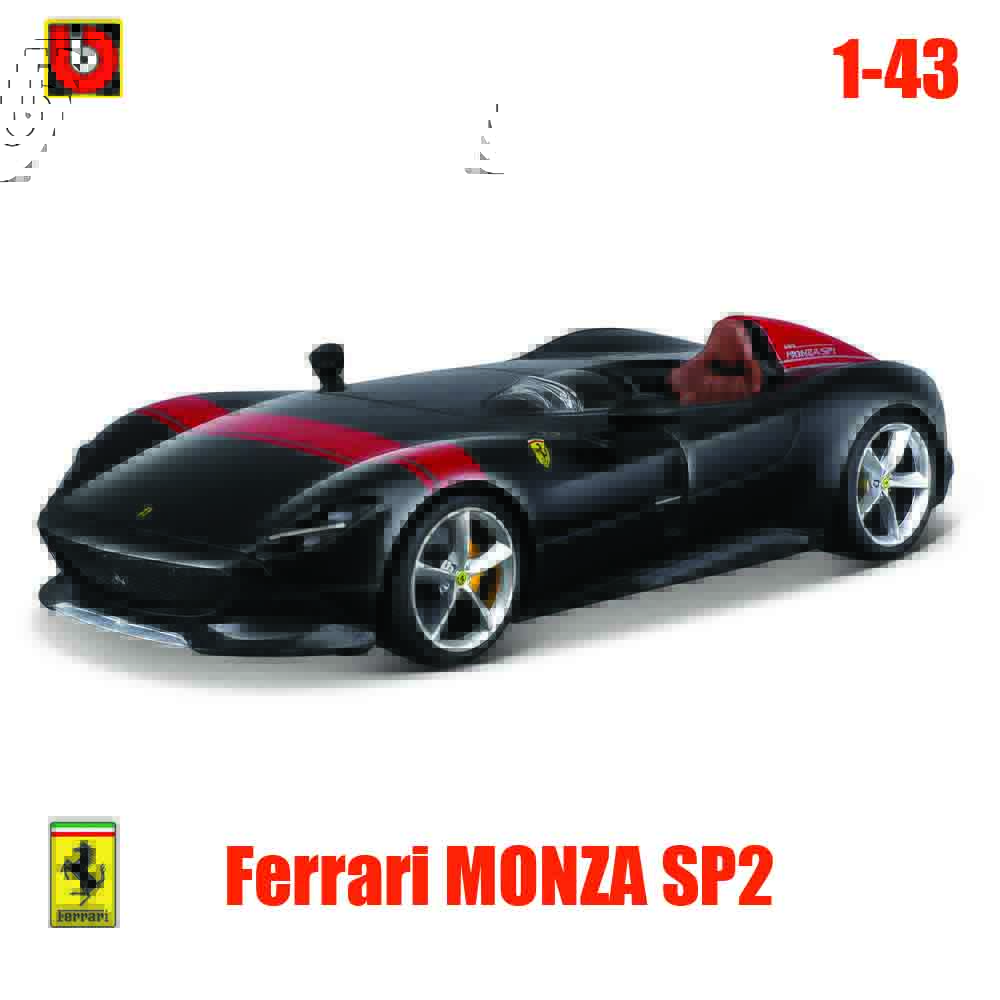 Bburago 1:43 Styles multiples Collection Ferrari Purosangue MONZA SP2 ROMA 250 Rossa 458 488 GTB F40 ENZO Jouet Modèle de voiture moulé sous pression