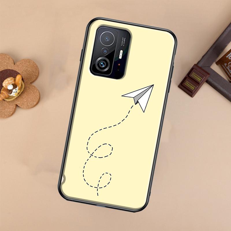 Airplane Aircraft Case For Xiaomi 13 14 Ultra 11T 12T 13T 14T Pro POCO X7 Pro X3 X5 X6 F3 F5 F6 M6 Pro Cover