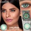 2Pcs Soft Lenses Blue Contacts Gray Lenses Yearly Fashion Color Contact Lenses for Eyes Beauty Eye Color Makeup Pupils