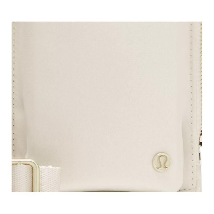 Lululemon Adjustable Shoulder Strap Crossbody Phone Bag Unisex Shoulder Bag Light-Ivory LU9CWTS-033454
