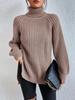 Knitted Sweater Mid Length Sweater Dress for Women