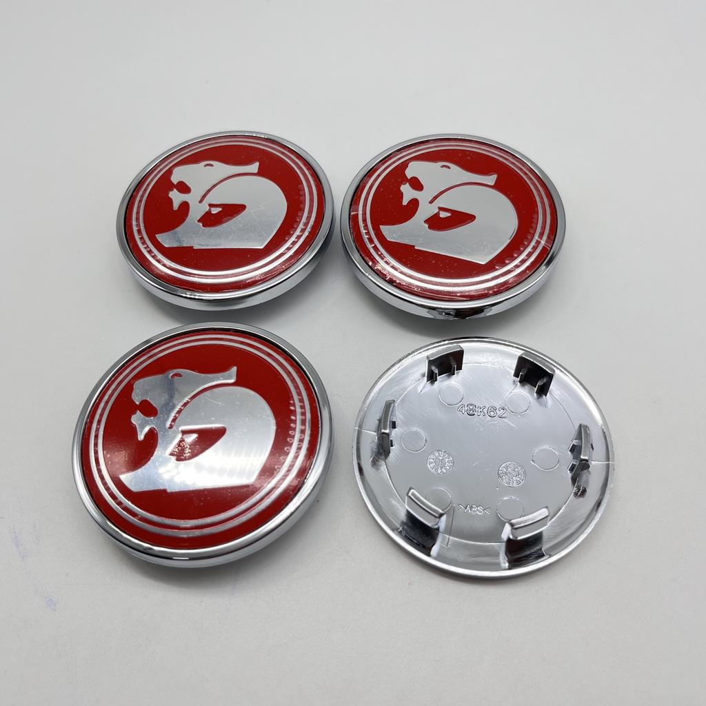 4pcs/set 3D Metal 62mm 48K62 Car Wheel Center Caps Universal Rim Hub Cover Fit for HSV Emblem Logo Car Styling Badge Accessories