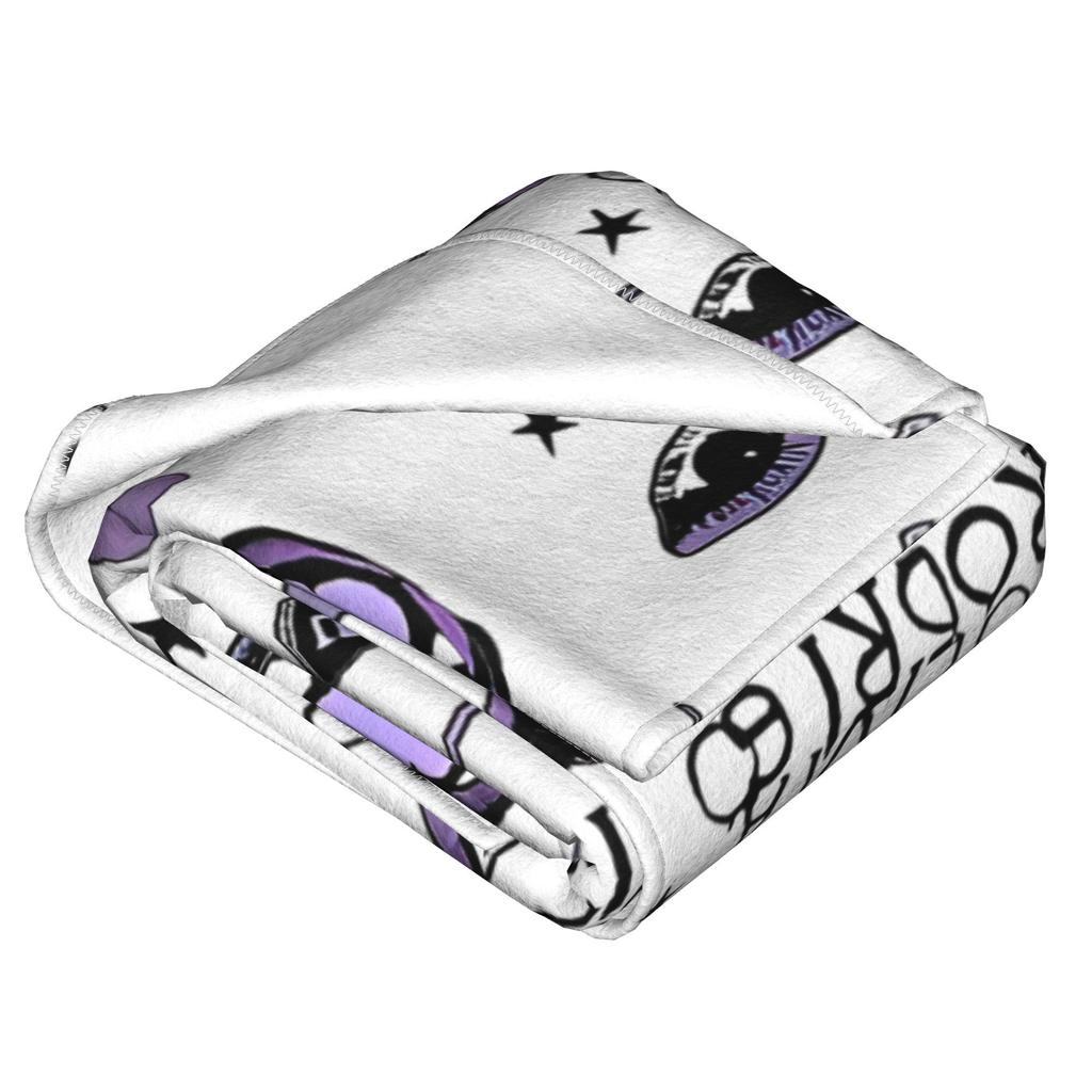 O-Olivia Vampire Rodrigos Fleece Throw Blanket Sour Blankets for Sofa Travel Lightweight Thin Bed Rug,