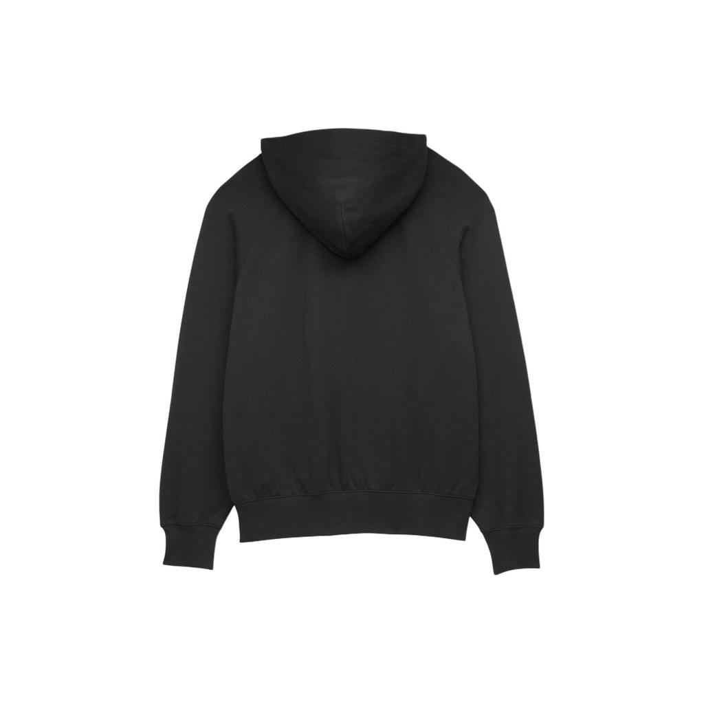 Vans OTW SS24 Embroidered Solid Color Long Sleeve Hoodie Unisex hoodies Black VN000GZ1BLK