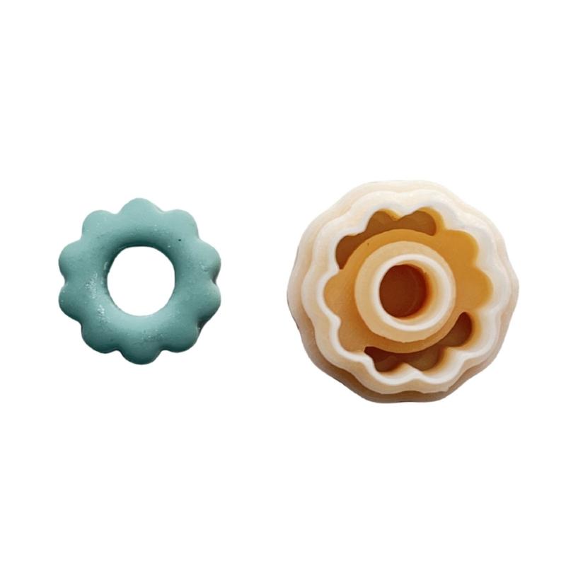 Christmas Tree Clay Cutter Christmas Clay Cutter Bows Clay Cutting Molds Easy To Use Clay Earring Cutter for Women Girls