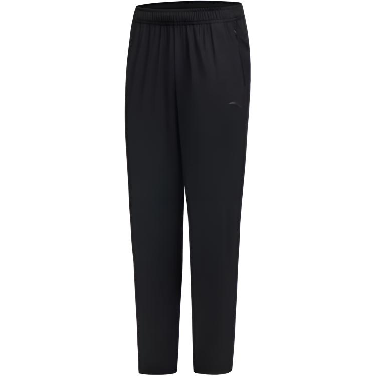 Anta Casual Simple Straight Leg Knitted Sports Pants Men Bottoms 452430109-1