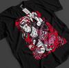 Camiseta de Demon Slayer Nezuko Camiseta Tanjiro KNY Anime Zenitsu Top Akaza Muzan Camiseta