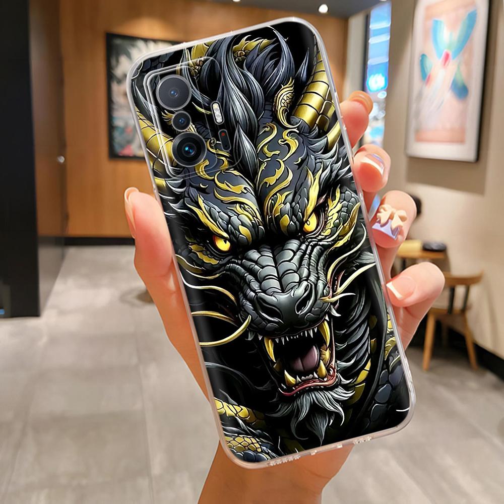 Pro pouzdro na telefon Xiaomi 11T Pro Módní Fantasy Průhledný Kryt Pro Xiaomi Mi 11T Pro Mi11T TPU Silikonové Kryty na Záda Odolné proti Pádu Funda