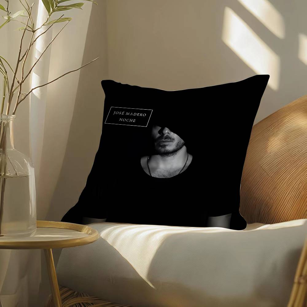 Panda Pendejo Jose Madero-Singer Pillow Case Silky elegant Comfort Sofa Bed  Invisible zipper Beach pillowcase