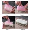 3Pcs Colorful Japanese Cuisine Onigiri Mold DIY Mini Sushi Maker Kit  Kitchen Utensil