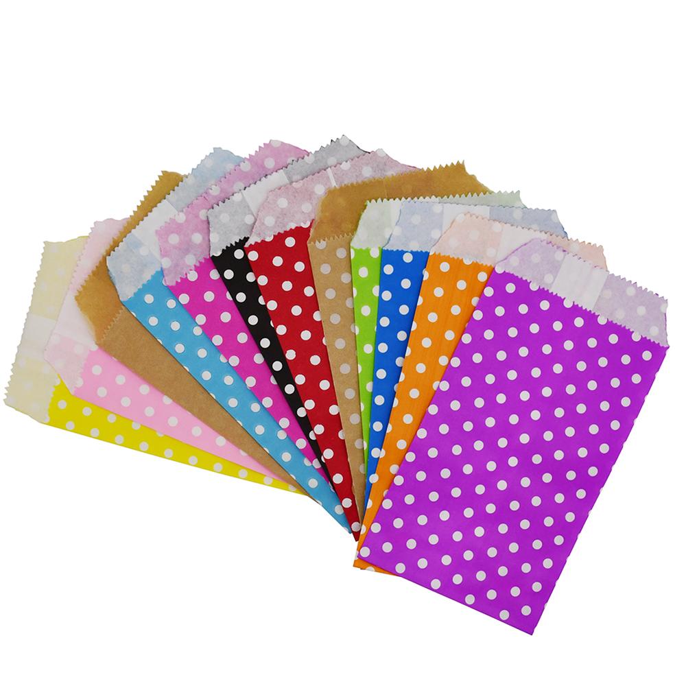 Packaging Supplies Children's Birthday Bags Circular Dots Home& Garden X137
