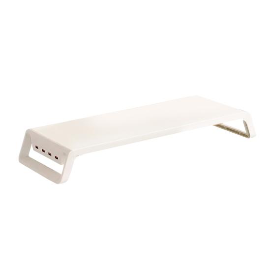 Computer Monitor Rack USB Expansion Dock Stand Ergonomic Design Strong Load-Bearing Desktop Laptop Holder