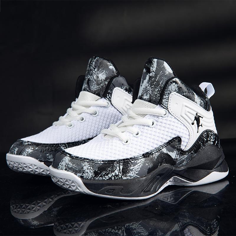 22 весна новая повседневная спортивная обувь летающая плетеная обувь с высоким верхом баскетбольная обувь 31