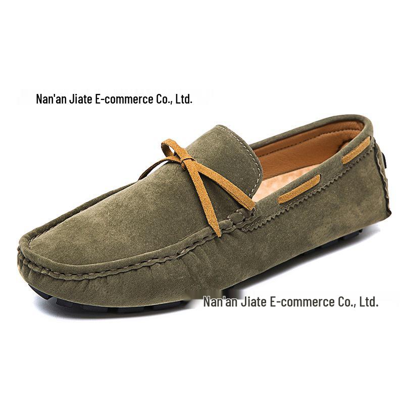 Men's Suede Tassel Slip-On Loafers, Formal & Casual Lightweight Moccasins, Plus Size Available
