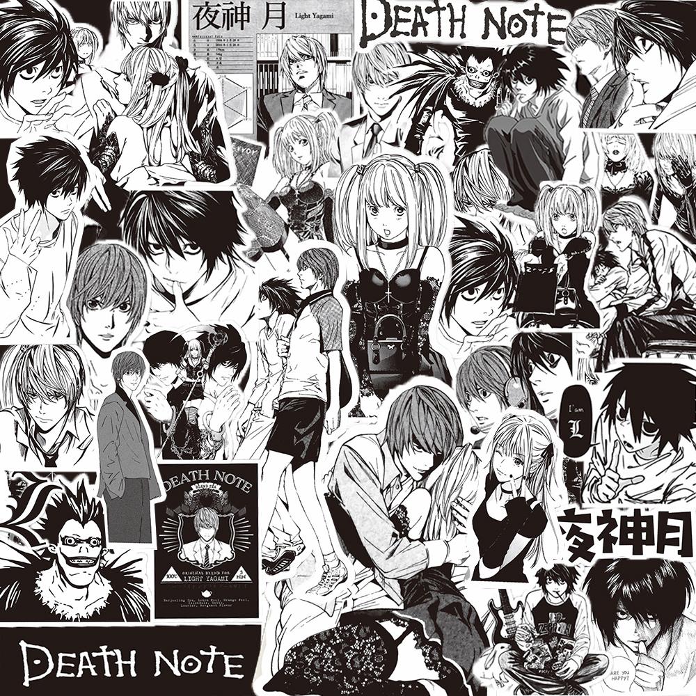 10/30/65pcs Classic Anime NANA Stickers Japanese Black White Manga Decals DIY Scrapbook Phone Suitcase Cool Sticker Decoration