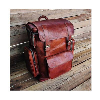 Mochila de cuero, mochila de cuero hecha a mano, mochila portátil de cuero personalizada, mochila de trekking de cuero, bolso de senderismo de cuero hombres mujeres