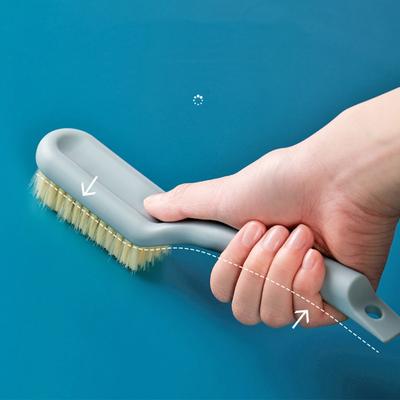 Shoe Clning Brush Versatile Soft     Handle Shoe Scrub Brush for Bathroom Kitchen