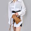 Versatile bag niche single shoulder small satchel generation drawstring mini lipstick mobile phone bag min bag
