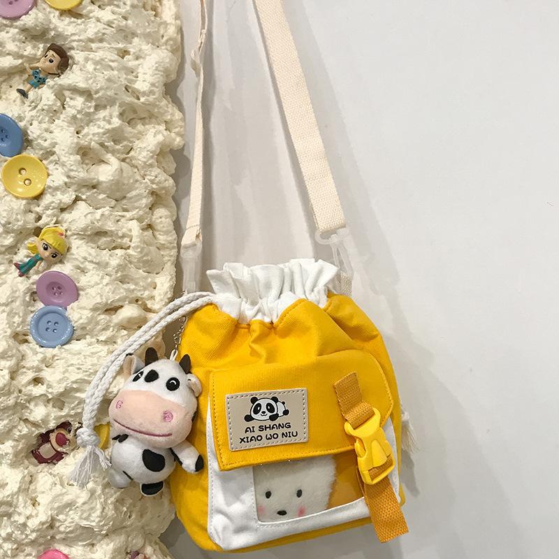 Genți Mici pentru Fete pentru Copii Genți Drăguțe Versatile din Pânză pentru Fetițe Mini Geantă Crossbody cu Un Umăr