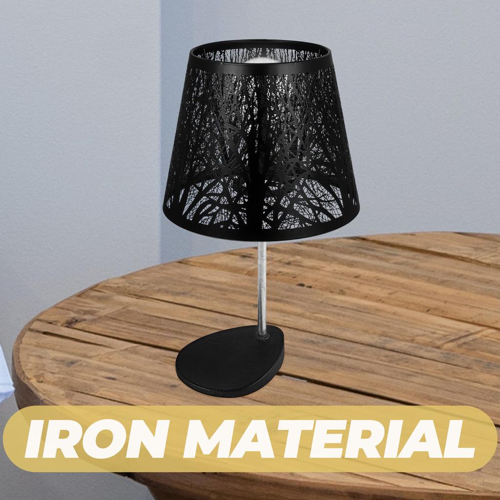 1Pcs Premium Iron Lampshade Creative Tree Shadow Pattern Dust Proof Soft Light Diffuser for Table Floor Lamp Modern Home Decor