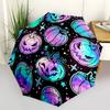 1pc Halloween Pumpkins Automatic Umbrella - Automatic Opening And Closing, Sturdy Iron Frame, Formal Occasions yy251018197