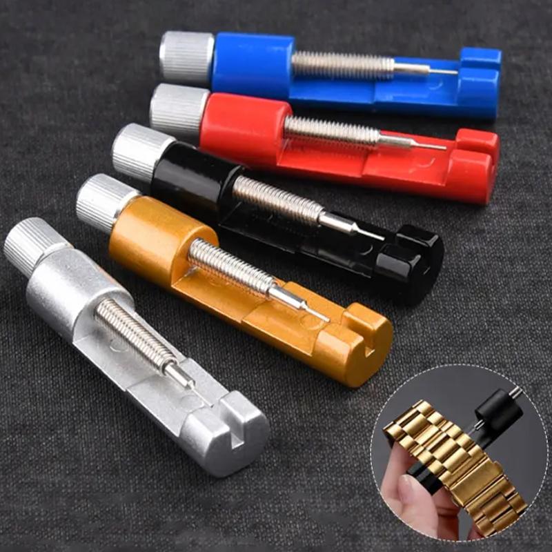 Watch Strap Adjustment & Repair Tool Kit - Watch Band Link Pin Remover with 3 Pins, Easy to Use & Adjust