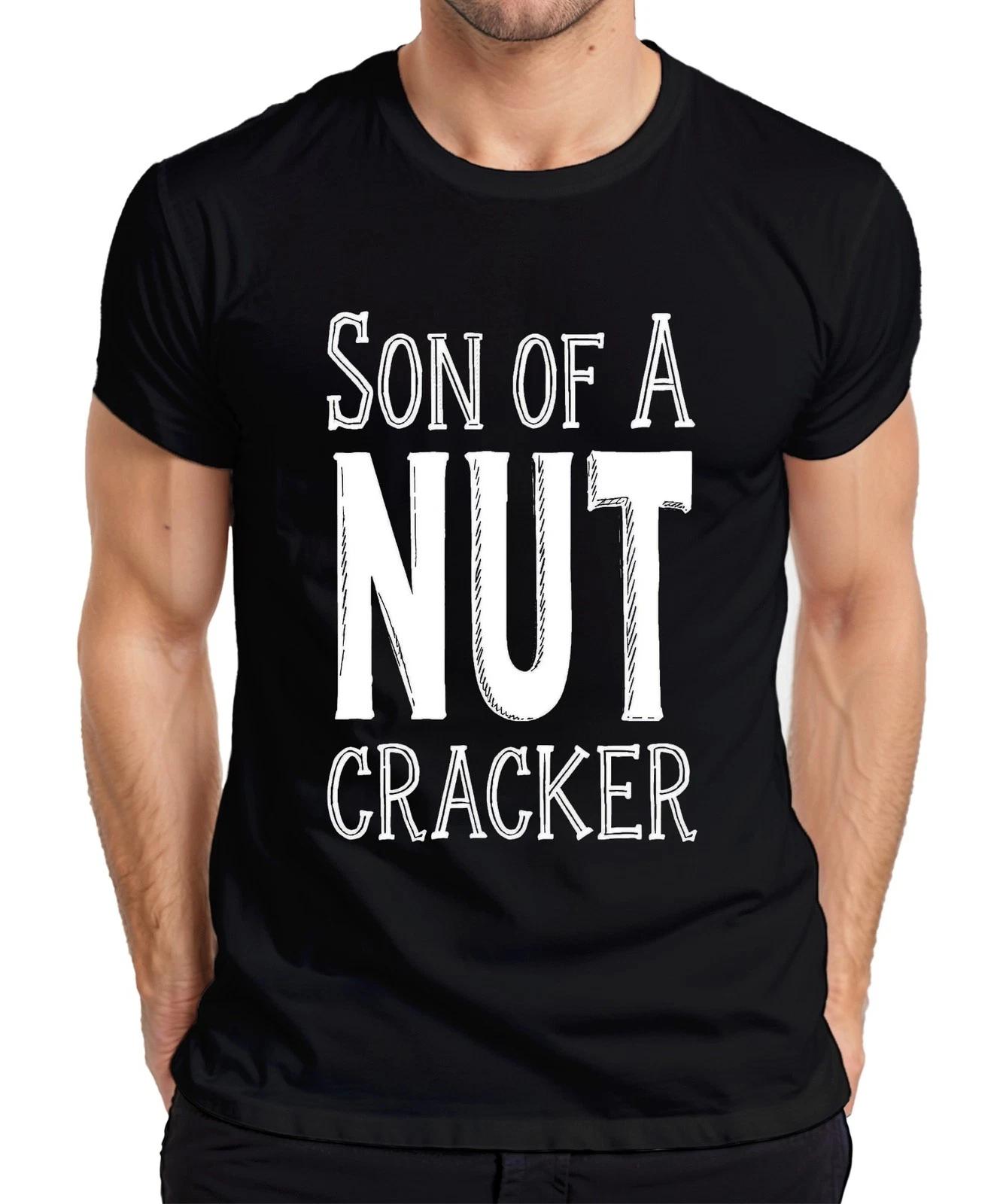 SON OF A NUT CRACKER Weihnachten Nussknacker lustig Geschenkidee Herren T-Shirt S