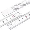 15/20/30cm Ruler Metal Ruler with Clear Scale Stainless Steel Ruler Straight Ruler Measuring Tool for Drawings