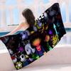 Anime Designs Game Undertale Microfiber Printed Beach Towel Mountain Climbing Yoga Beach Swimming Running Absorbent Soft Towel