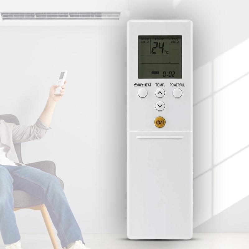 Air Conditioner Remote With Sliding Cover Design For ARREY1U ARREB2E ARREF1E Replacement Durability Construction