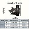 Metal Cat Door Sign Outdoor Home Decor