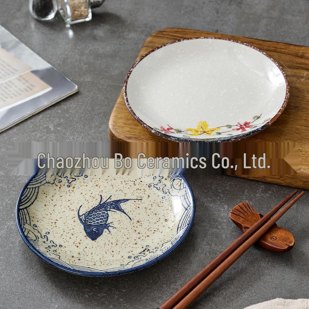 6-Zoll Chinesische Keramik Knochenschale für Obst, Gebäck oder Speisereste