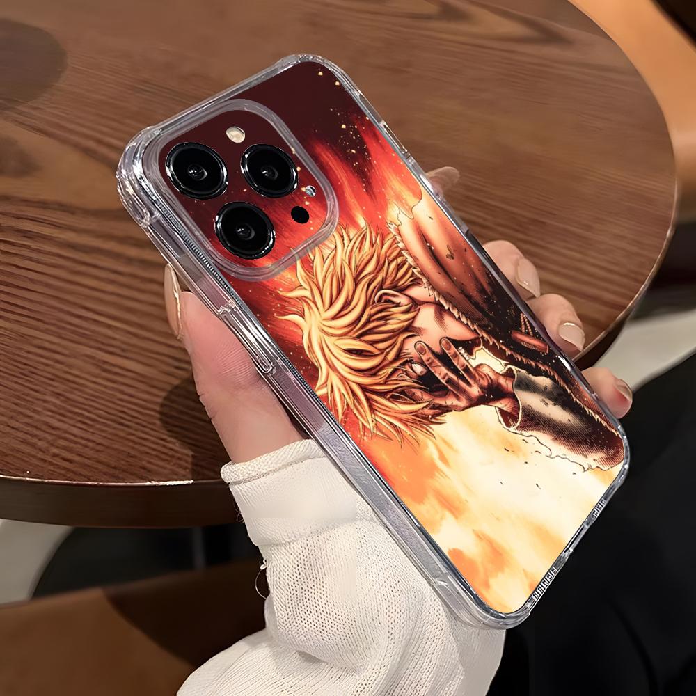 Anime Vinland Saga Phone Case For IPhone 15 Pro Max 16 Pro Max 14 13 11 12 Mini Xs X Xr 7 8 Plus Se Transparent Cover