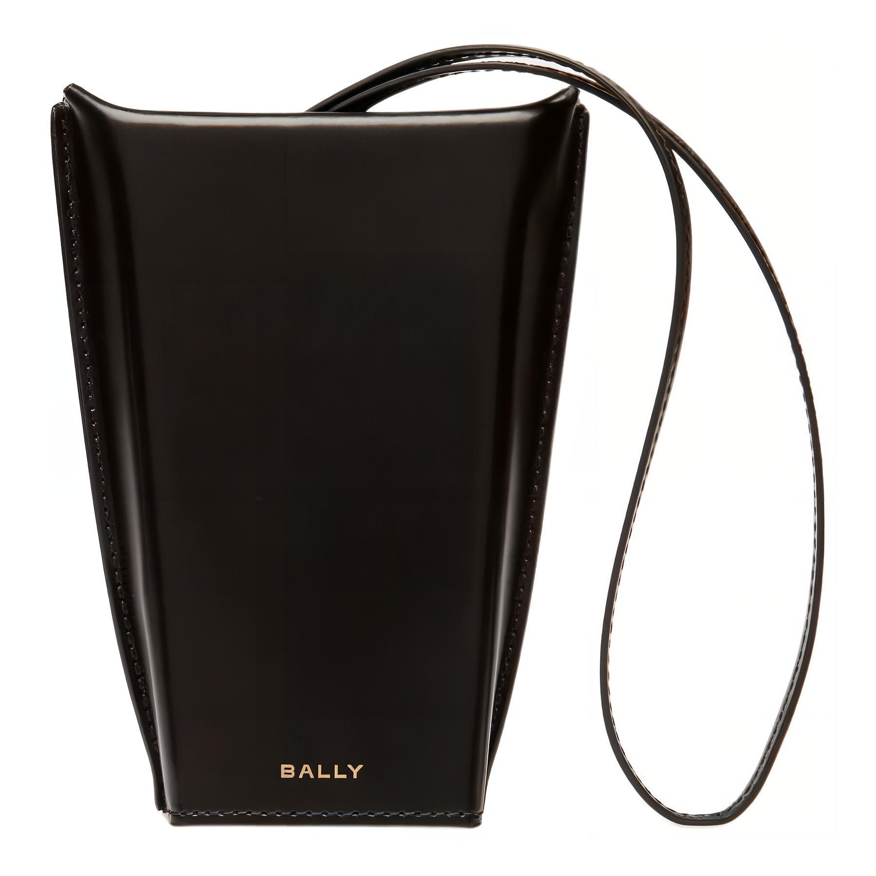 

Bally Belle Gold O-Ring Small Calfskin Shoulder Crossbody Bag Women bags Black 6308311 Basic Set (Bag+Dust Bag)