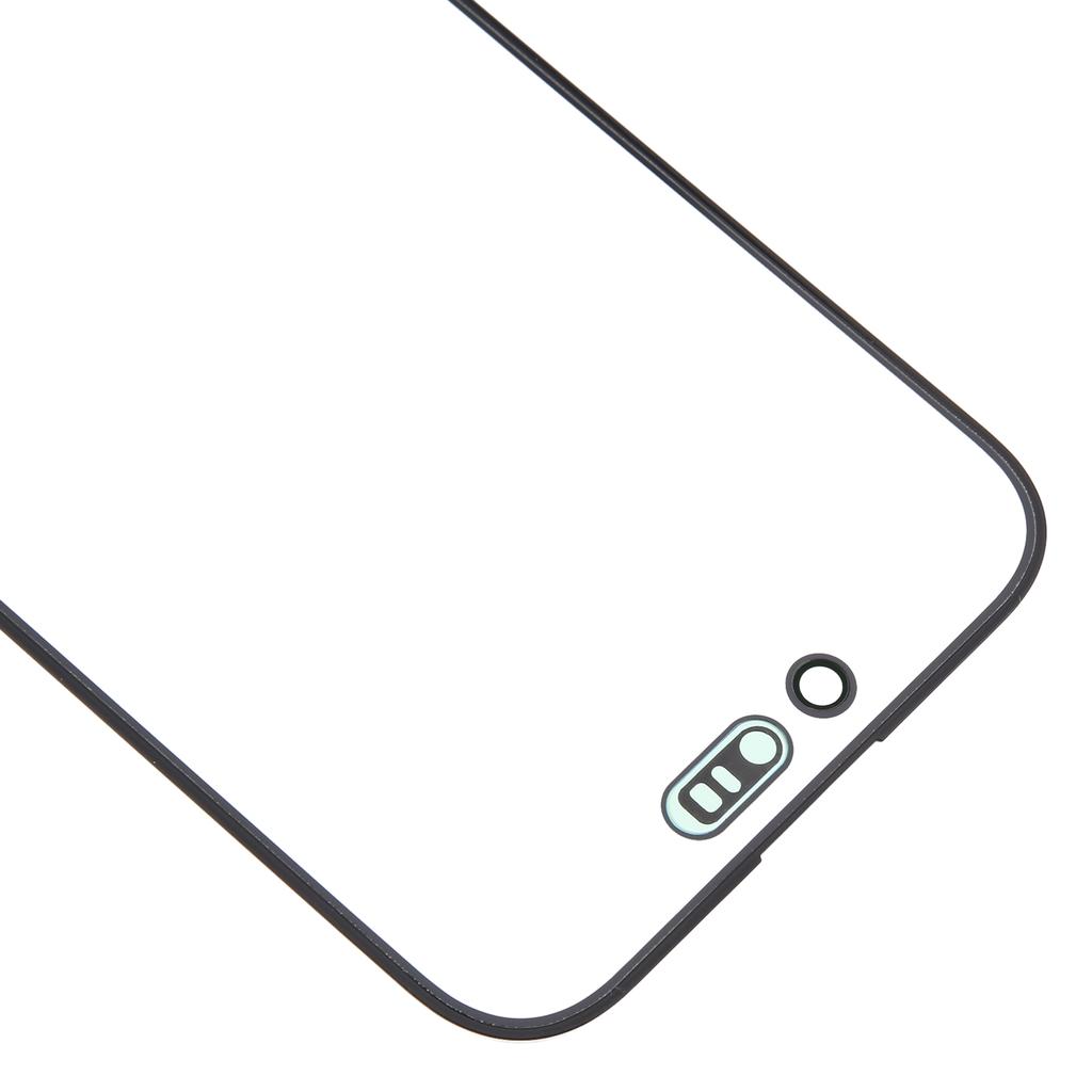 For iPhone 16 Plus Front Screen Glass Lens+OCA Adhesive Replacement Parts (Without Logo)