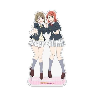 KADOKAWA Love Live! Nijigasaki High School Idol Club Ayumu Uehara & Kasumi Nakasu Acrylic Figure - 75x150mm, Acrylic Material