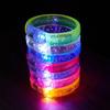 5 ks Svítící náramek LED rozsvěcení na zápěstí Koncertní podpůrný náramek Vícebarevná luminescence Svítí ve tmě Party potřeby