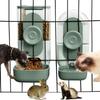 Cage Hanging Pet Food Water Bottle Automatic Dog Feeding Bowl Pet Food Storage Container  Kittens