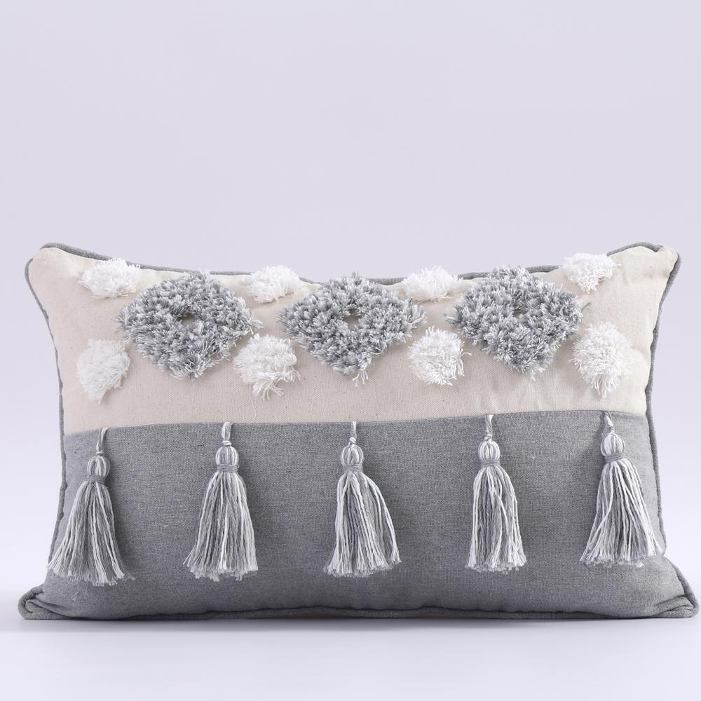 45 * 45/30 * 50cm Moroccan Bohemian Plucked Nordic Style Pillowcase Hotel Home Living Room Sofa Cushion Cover