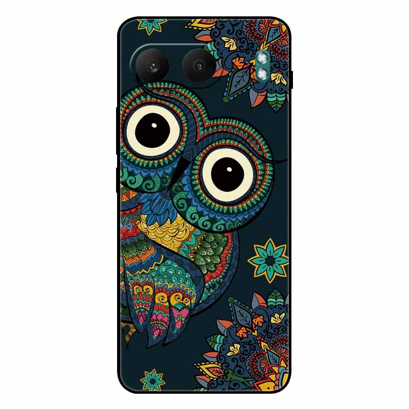 For Oneplus Nord 4 Case Soft Silicone Printed Owl Lion Phone Cases For Oneplus Nord 2 / Nord 3 / Nord 4 Cover Bumper TPU Bags