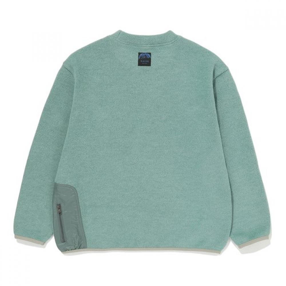 Bluetail Green Fleece T shirT azi3Ts02gn