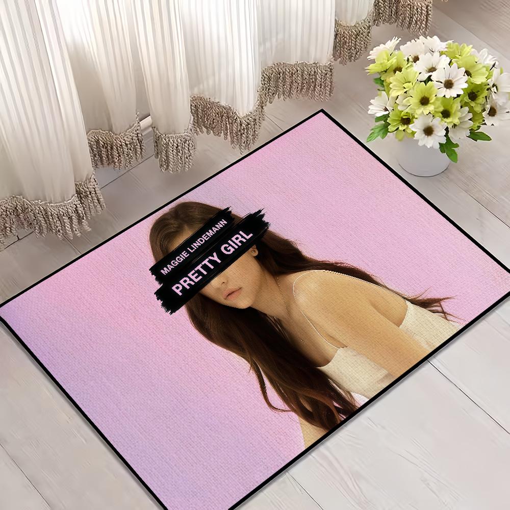 

Home Singer Bedside Rug Bath Floor Mat Hallway Balcony Carpet Entrance I Feel Everything m-Maggie Lindemann Doormat hogar Decor 40cm x 60cm
