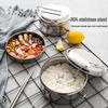 Meichu 304 Stainless Steel Double-Layer Lunch Box with Handle